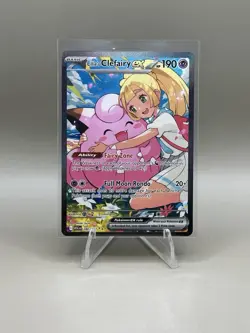 Pokemon TCG Lillie's Clefairy ex 280/217 Ascended Heroes SIR Near Mint - Image 1