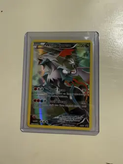 White Kyurem Promo XY81 XY 120 HP Full Art Holo English Pokemon Card - Image 1
