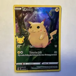 Pokemon Pikachu Holo Rare 005/025 Celebrations Full Art 60 HP English - Image 1