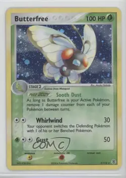 Butterfree Holo Pokemon EX FireRed & LeafGreen #2 2004 - Image 1