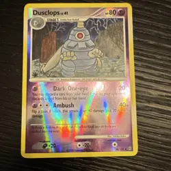 Pokemon TCG Dusclops Stormfront 34/100 Uncommon Reverse Holo 80HP English - Image 1