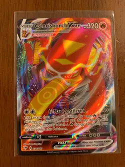 Centiskorch Vmax, 034/189 Darkness Ablaze - Pokemon Card - NM - Image 1
