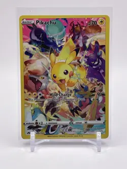 2023 Pokemon Sword & Shield Crown Zenith Pikachu Secret Rare #160/159 C WW - Image 1