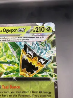 Teal Mask Ogerpon ex 012/131 - Ultra Rare - Prismatic Evolutions Pokemon NM - Image 2