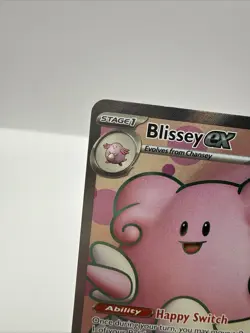 Blissey ex 201/167 Pokemon Twilight Masquerade SV Full Art Ultra Rare Holo NM - Image 2