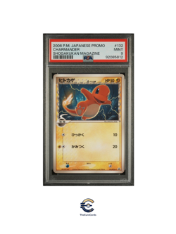 Charmander Pokemon 2006 Shogakukan Magazine Promo Jpn LOW POP RARE PSA 9 MINT - Image 1