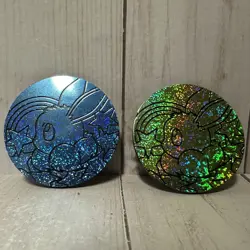 Pokemon TCG Prismatic Evolutions Glaceon & Leafeon Tin Set With Art Card & Coin - Image 5