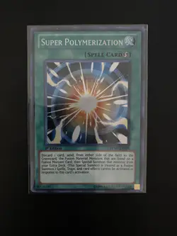 Yugioh Super Polymerization-RYMP-EN029-Secret Rare 1st Ed NM/LP - Image 1