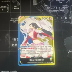 One Piece Boa Hancock Leader Card 5000 Power OP14-041 CCG - Image 1