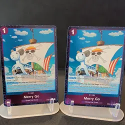 One Piece TCG (x2) Merry Go EB02-041 R Anime 25th Collection ENGLISH - Image 1