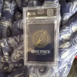 Namco 2022 One Piece Nami OP01-016 Romance Dawn Alt Art Errata Foil Rare PSA 10 - Image 2