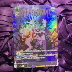 Bulma & Goku Dragon Ball Z Black Goddess Story Waifu Anime Holo Card - Image 1