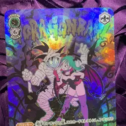 Bulma & Goku Dragon Ball Z Black Goddess Story Waifu Anime Holo Card - Image 2