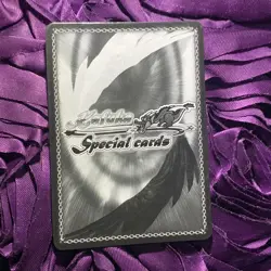 Bulma & Goku Dragon Ball Z Black Goddess Story Waifu Anime Holo Card - Image 4