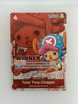 Tony Tony. Chopper Winner Pack 2026 Vol. 2 P-101 One Piece TCG - NM Foil PROMO - Image 1