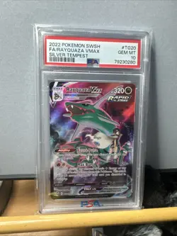 PSA 10 - Rayquaza VMAX TG20/TG30 Swsh12: Sword & Shield - Silver Tempest - Image 1