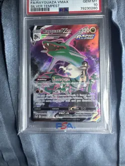 PSA 10 - Rayquaza VMAX TG20/TG30 Swsh12: Sword & Shield - Silver Tempest - Image 5