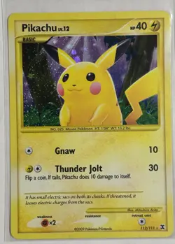 HUGE Pikachu Lot, 40 cards; Holos, Reverese, etc. Rising Rivals, Promos, Pokemon - Image 5