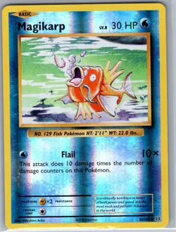 Magikarp 33/108 Reverse Holo XY - Evolutions - Pokemon Card - NM - Image 1