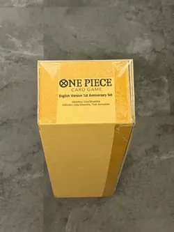 One Piece Card Game English Version 1st Anniversary Set SEALED - VERY RARE - Image 1