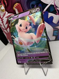 Mew V 069/189 Ultra Rare Near Mint Pokemon Card - Image 3