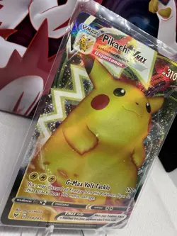 Pikachu VMAX 044/185 Ultra Rare Vivid Voltage Near Mint Pokemon Card - Image 2