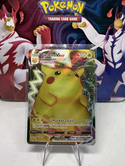 Pikachu VMAX 044/185 Ultra Rare Vivid Voltage Near Mint Pokemon Card - Image 4