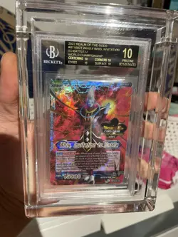 Whis Bgs 10 Black Label world Championship Dragon Ball super card leader serial - Image 2