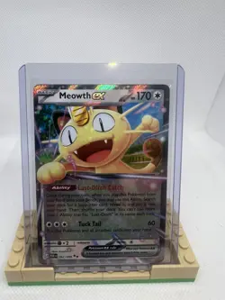 Pokemon Perfect Order Meowth EX Double Rare Holo Card 062/088 NM - Image 1