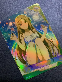 Asuna SAO Sword Art Online Goddess CCG TCG SSR025 Anime Waifu Card Girl Swimsuit - Image 4