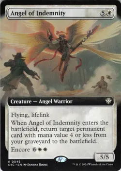 Angel of Indemnity Extended Art - Commander: Outlaws of Thunder Junction - 45 NM - Image 1