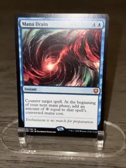 Magic: The Gathering Mana Drain Commander Legends Regular Mythic Rare NM (A) 🔥 - Image 1