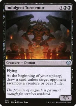 Indulgent Tormentor - Near Mint MTG Commander 2022 Starter Decks - Image 1