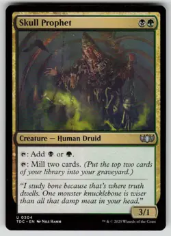 Skull Prophet Normal U Commander: Tarkir: Dragonstorm 304 NM - Image 1