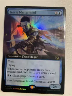 Faerie Mastermind (Extended Art) March of the Machine Foil - Image 1
