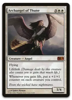 Archangel of Thune #5 (NM) Magic 2014 M14 Magic MTG - Image 1