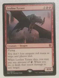 LEYLINE TYRANT 147 Zendikar Rising MTG Magic NM Mythic - Image 1
