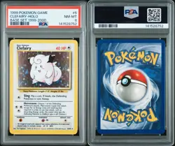 1999 Pokemon Base Set Clefairy Holo Rare 4th Print 5/102 - Pop 42 - PSA 8 - Image 2