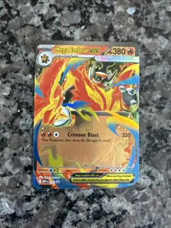 Mega Emboar EX 035 Promo Double Rare ME: Ascended Heroes Pokemon NM - Image 1