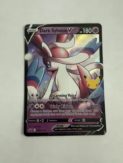 Pokemon Dark Sylveon V Promo Holo SWSH: Sword & Shield 2019 SWSH134 NM - Image 1