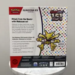 151 Alakazam ex Collection Box Pokemon Scarlet & Violet TCG **SEALED/NEW** - Image 2