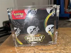 Brand New Pokemon TCG Mega Evolution Perfect Order Booster Box Sealed - Image 1