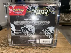 Brand New Pokemon TCG Mega Evolution Perfect Order Booster Box Sealed - Image 3