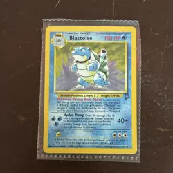 Pokemon TCG Blastoise Base Set 2 Holo Rare 002/130 100 HP English 1999 - Image 1