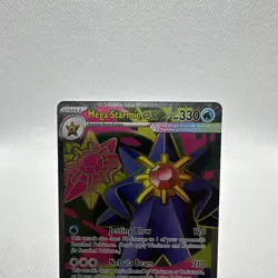 Mega Starmie ex 102/088 Me03: Perfect Order Pokemon Pokemon TCG Full Art Mint - Image 3