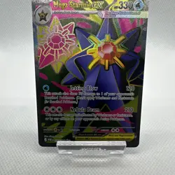 Mega Starmie ex 102/088 Me03: Perfect Order Pokemon Pokemon TCG Full Art Mint - Image 5
