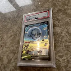 Pokemon Mew Ex ‘Bubble Mew’ 347/190 SAR Special Art Rare Mint PSA 9 Holo Shiny - Image 3