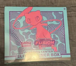 Fusion Strike Pokemon Center Exclusive Sword & Shield Elite Trainer Box ETB NEW - Image 1