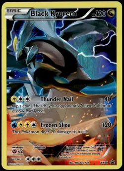 Black Kyurem X1 Pokemon XY80 Black Star Promo LP E1 - Image 1