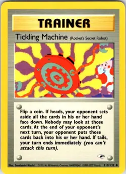 Pokemon | Gym Heroes | Tickling Machine | 119/132 | Unlimited | NM - Image 1